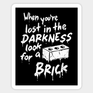 Look for a Brick The Last of Us Fireflies Magnet